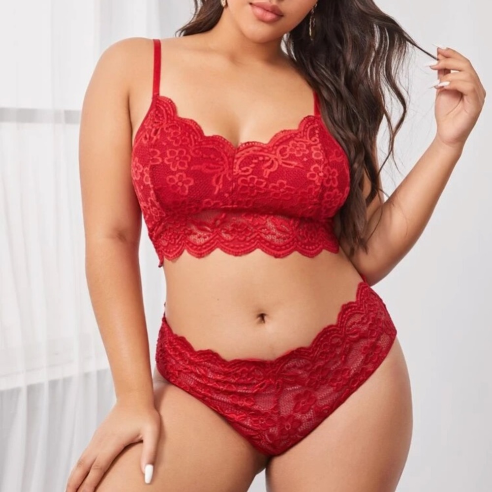 NWT Shein bralette and panty set